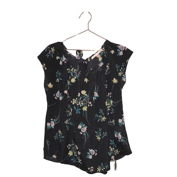 LC Lauren Conrad Flowered Blouse - Size XL - Semi Sheer - Picture 1 of 7